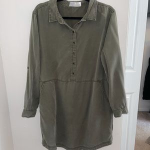 Army Green Dress